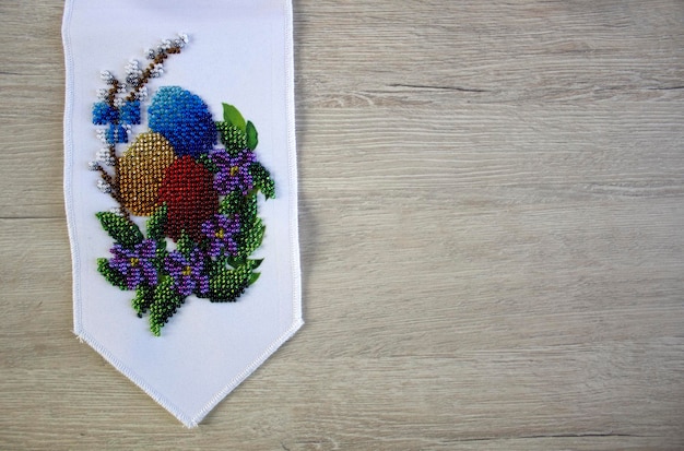 Haftowane próbki wzorów